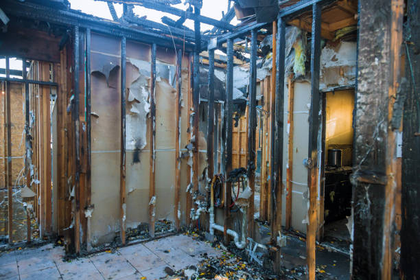 Professional Emergency Fire Cleanup technician working in Kaibito, AZ